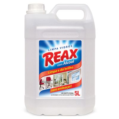 REAX-LIMPA-VIDROS-ALCOOL-GALAO-5L