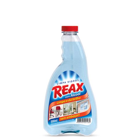 LIMPA-VIDROS-REAX-REFIL-500ML LIMPA-VIDROS-REAX-REFIL-500ML
