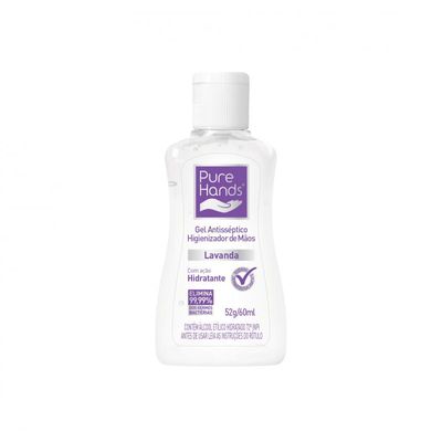 Alcool-em-Gel-Antisseptico-para-as-maos-Pure-Hands-Lavanda-60g
