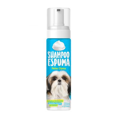 Shampoo-Espuma-Nobel-Petcare-Pelos-Claros-200ml-