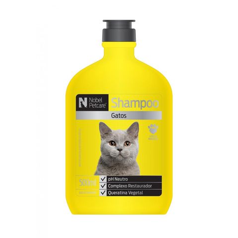 Shampoo-Gatos-Nobel-PetCare-500ml Shampoo-Gatos-Nobel-PetCare-500ml