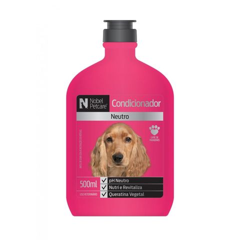 Condicionador-Neutro-Nobel-PetCare-500ml Condicionador-Neutro-Nobel-PetCare-500ml