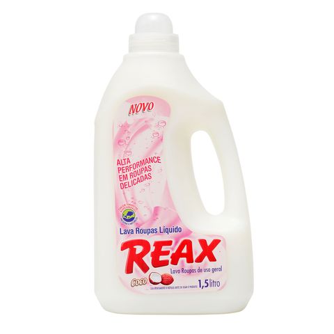 Lava-roupas-liquido-Reax-coco-1.5L Lava-roupas-liquido-Reax-coco-1.5L