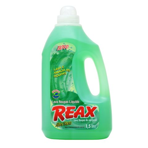 Lava-roupas-liquido-Reax-aloe-vera-1.5L Lava-roupas-liquido-Reax-aloe-vera-1.5L